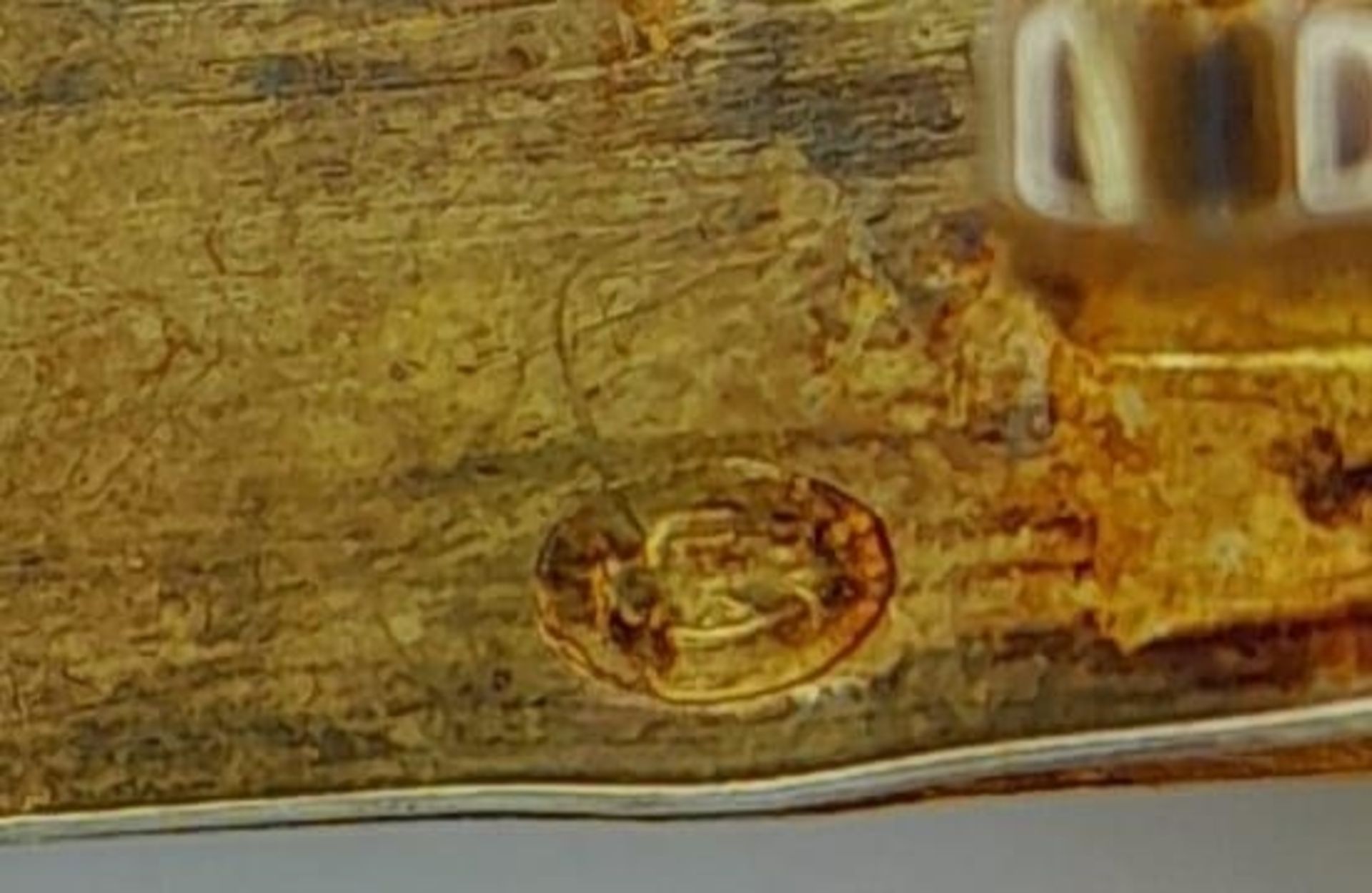 A 9 K yellow gold snake skin bracelet, length: 19 cm, weight: 11.1 g - Bild 5 aus 5
