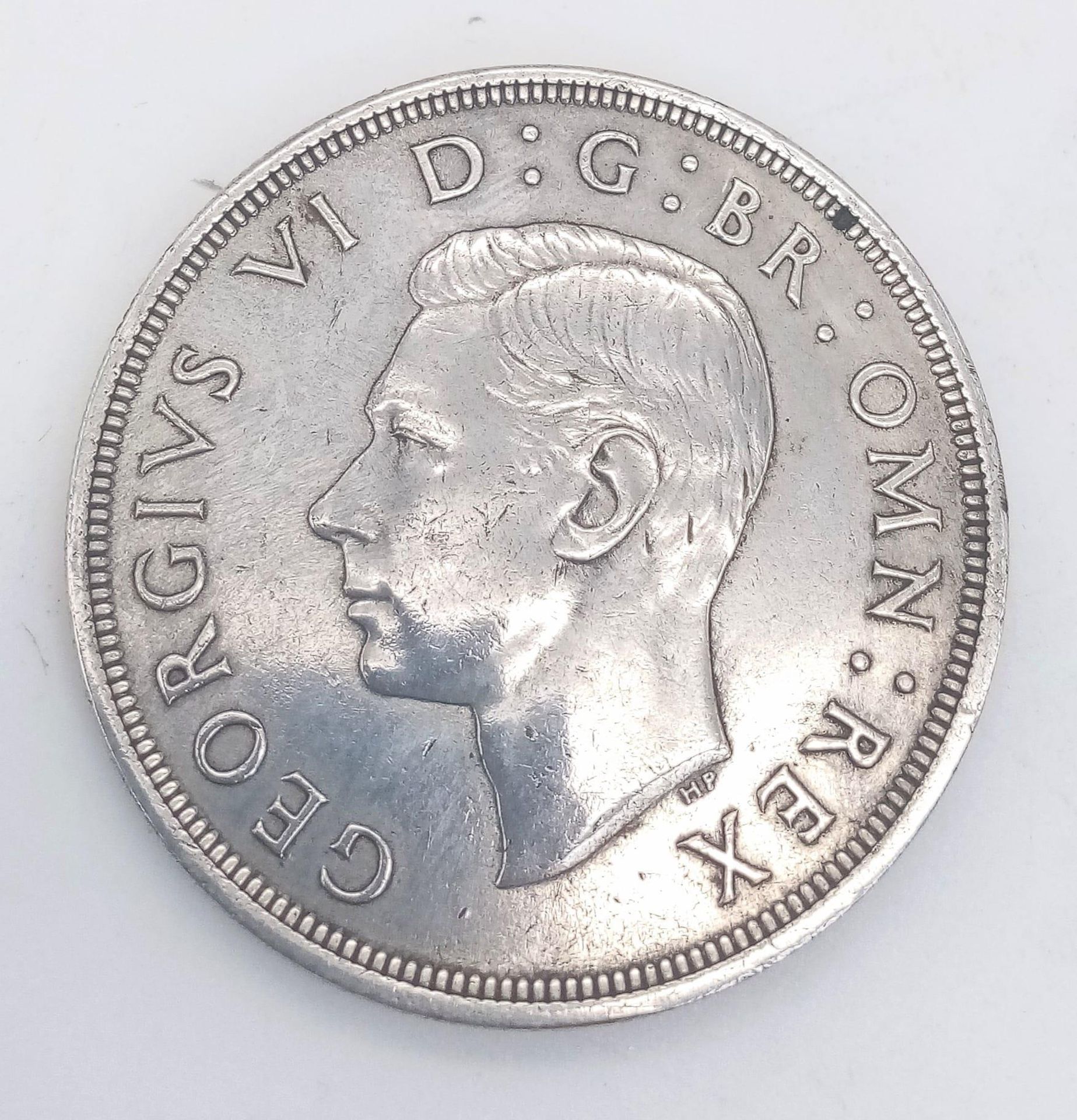 A GEORGE VI CROWN DATED 1937 IN GOOD CONDITION. - Image 2 of 3