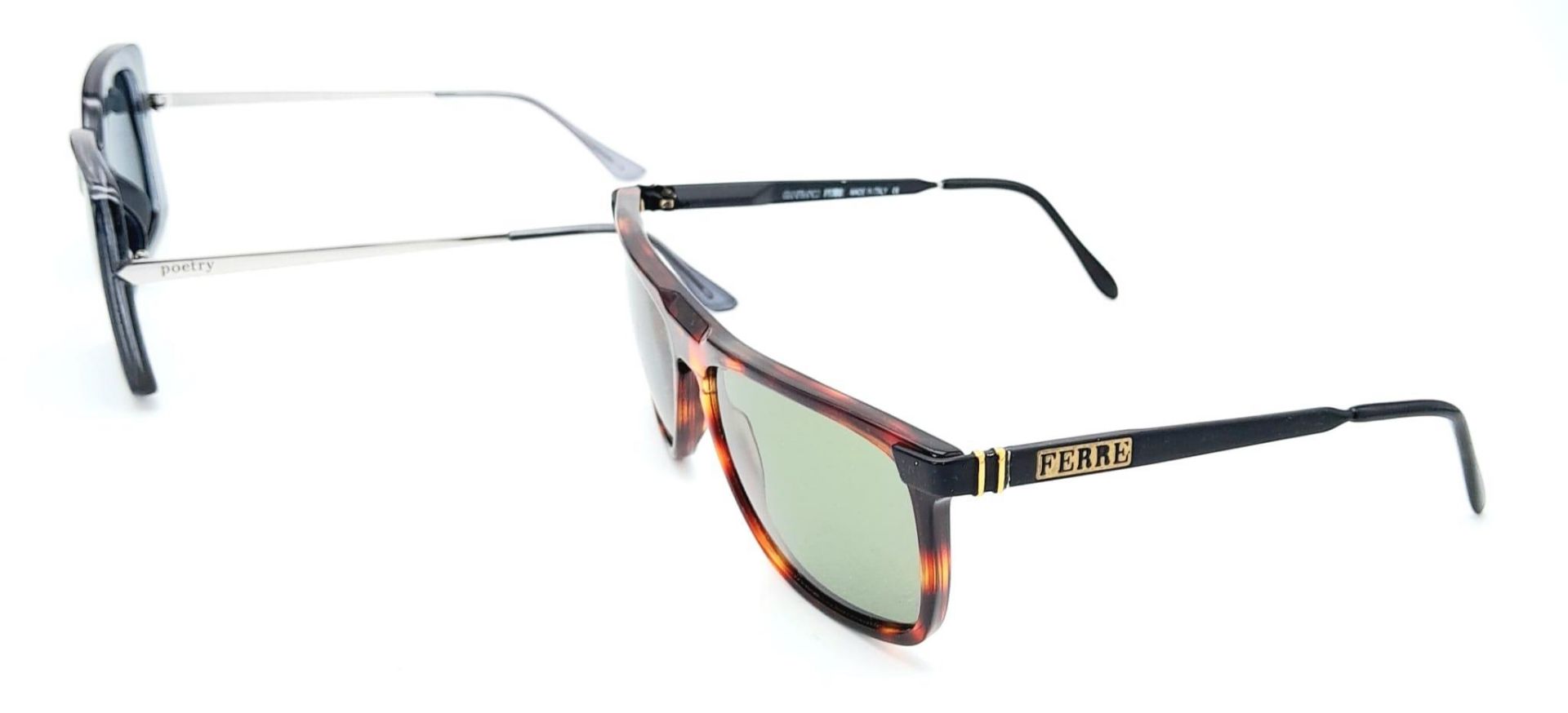 Two Pairs of Designer Sunglasses - Poetry and Ferre. - Image 3 of 6