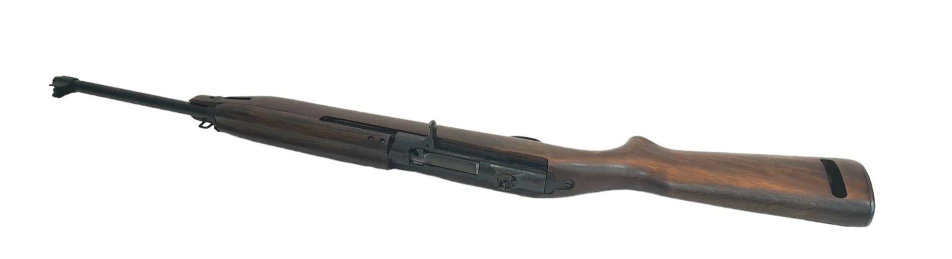 A Deactivated Winchester M1 Carbine Self Loading Rifle. Used by the USA in warfare from 1942-73 this - Image 4 of 12