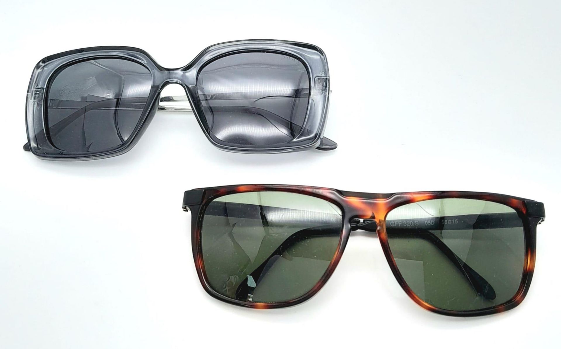 Two Pairs of Designer Sunglasses - Poetry and Ferre.