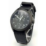 An Unworn, Full Military Specification, PVD Chronograph Watch by MWC (Military Watch Company).