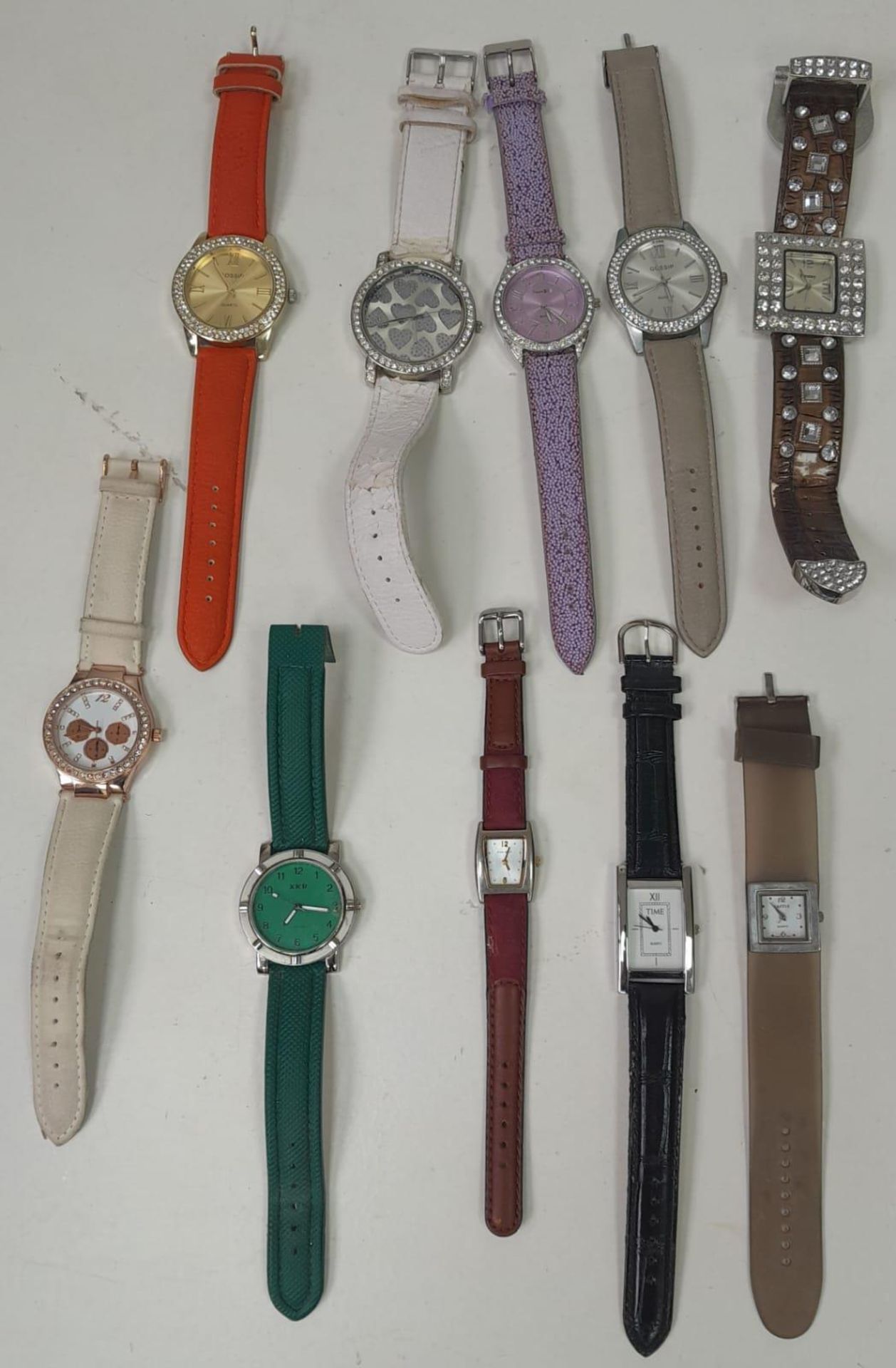 A Selection of Ten Different Watches - AF.