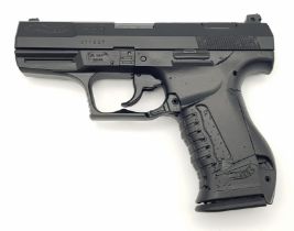 A Deactivated Walther 9mm Semi-Automatic Pistol. This German made P99 model is in good condition