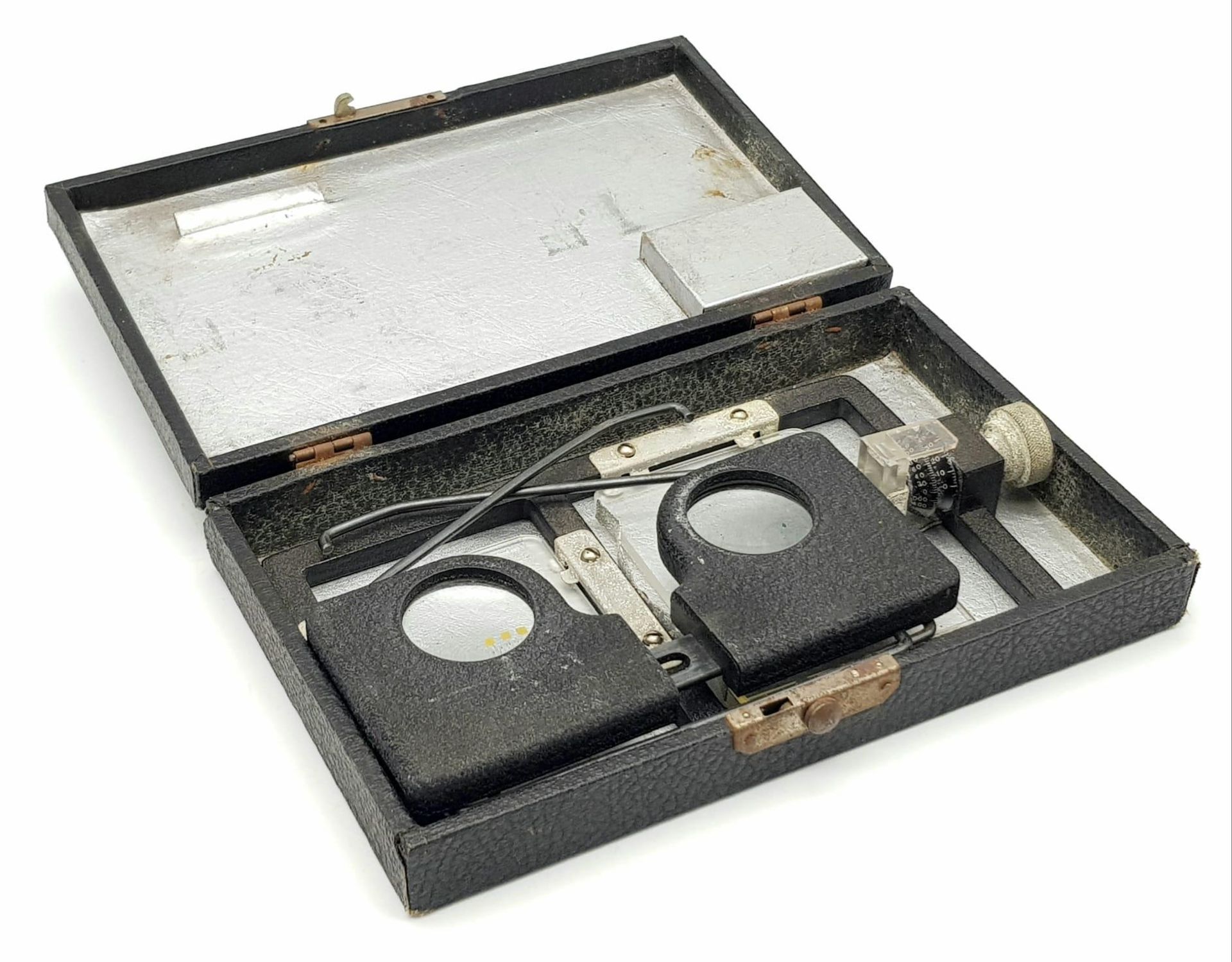 A Vintage Austin Photo Interpretometer - Used for measuring distances in stereoscopic photographs. - Image 5 of 7