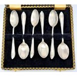 Set of 6 Royal Flying Corps Silver Plated Teaspoons in original case.