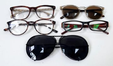 Five Pairs of Branded Glasses/Sunglasses