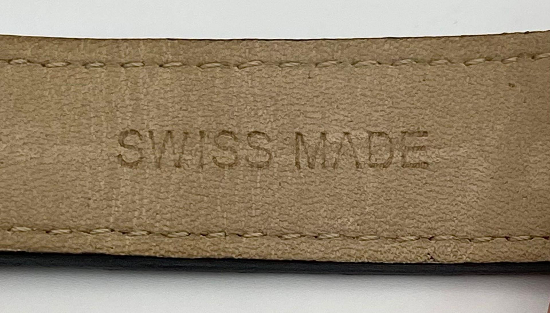 A Baume and Mercier 18K Gold Cased Automatic Gents Watch. Model - MV045075. Black leather strap. 18k - Bild 18 aus 21