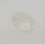 A 3.00ct Untreated Yellow Madagascan Sapphire Gemstone. AIG American Gem Lab Certified. Comes in a