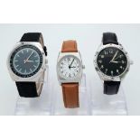 A Parcel of Three Unworn Military Homage Watches Comprising; 1) 1970’s Design French Army Watch (