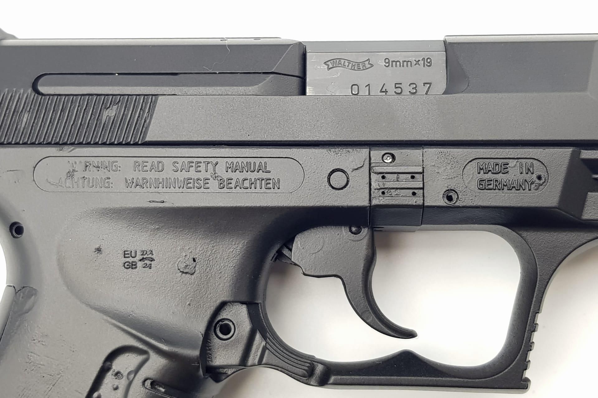 A Deactivated Walther 9mm Semi-Automatic Pistol. This German made P99 model is in good condition - Image 3 of 10