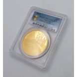 A Limited Edition Fighting For Freedom 1oz Fine Gold (.999) Proof Coin. This 2018 (One Hundred