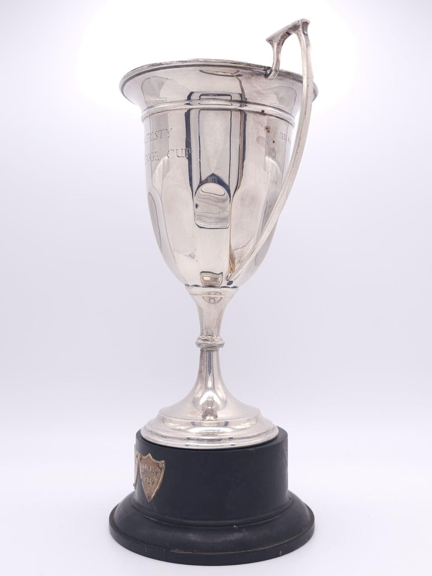 A Sterling Silver Two Handled Trophy Cup - Given to the yearly winner of The Christy Cup Challenge - Image 5 of 22