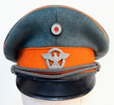 1936 Dated German Ordnugspolizei Dress Cap. Dated inside of head band. Super condition as it was