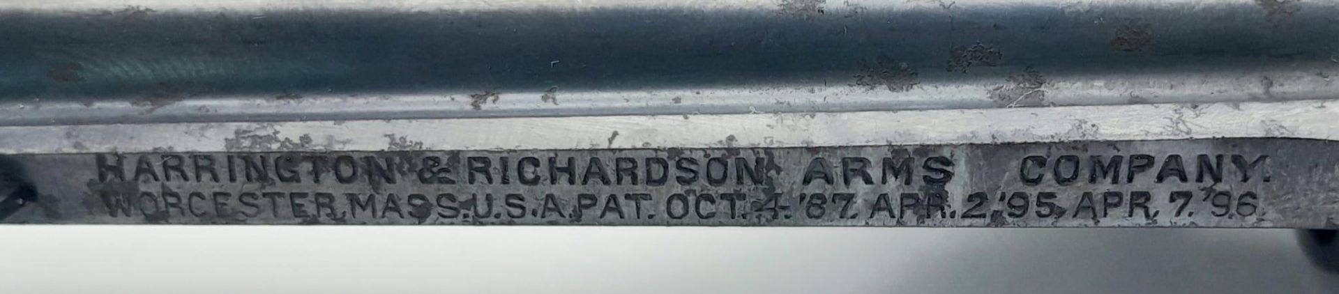 A Deactivated Harrington and Richardson .32 Calibre Revolver. This vintage USA made pistol has an EU - Image 11 of 13