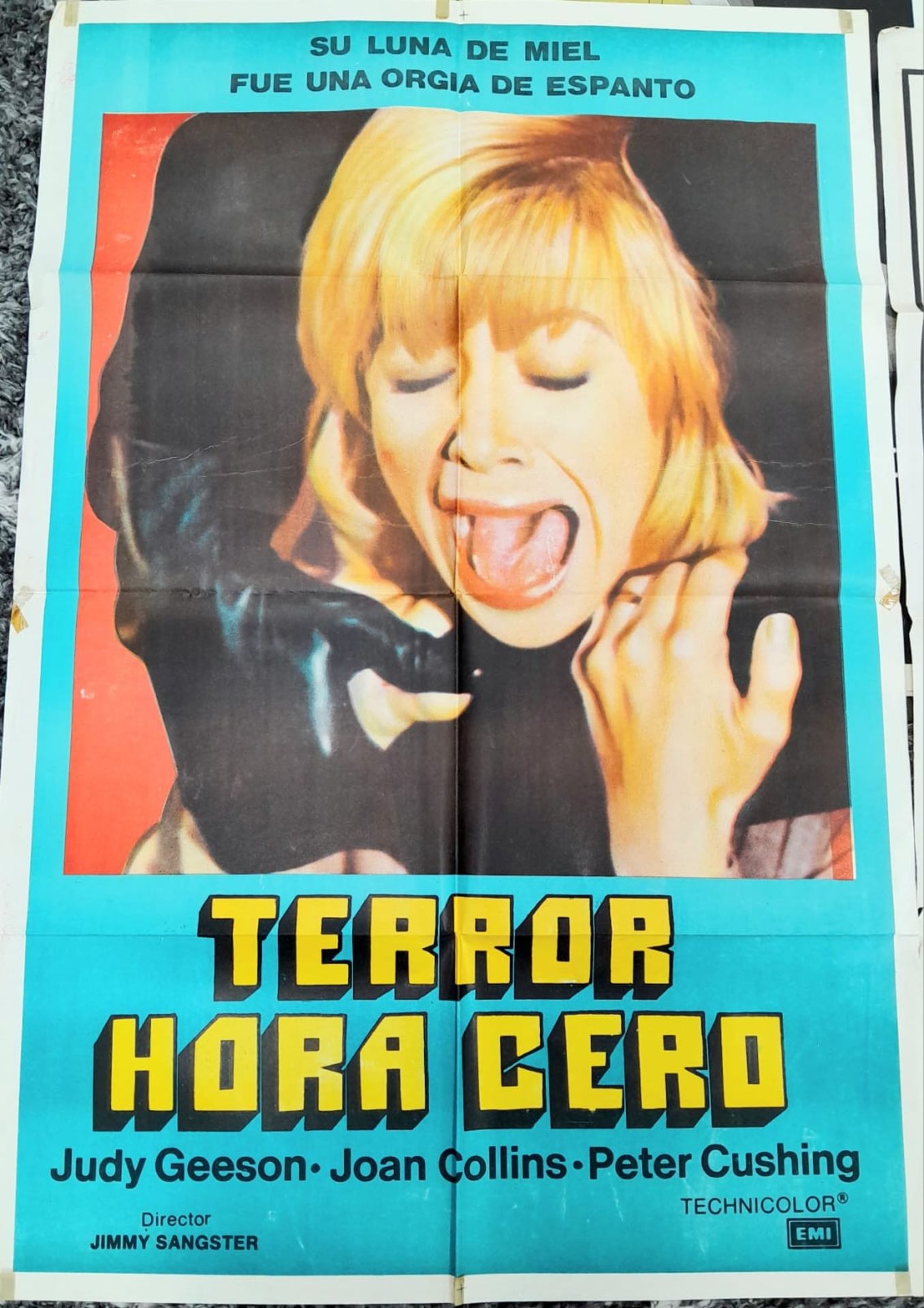 18 Vintage Argentinian Movie Posters - Horror and Thriller Genres. Folded. - Image 3 of 6