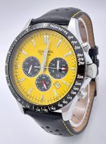 A Men’s Sekonda Sports Chronograph Model N3378A. 44mm Case. New Battery Fitted March 2024. Comes
