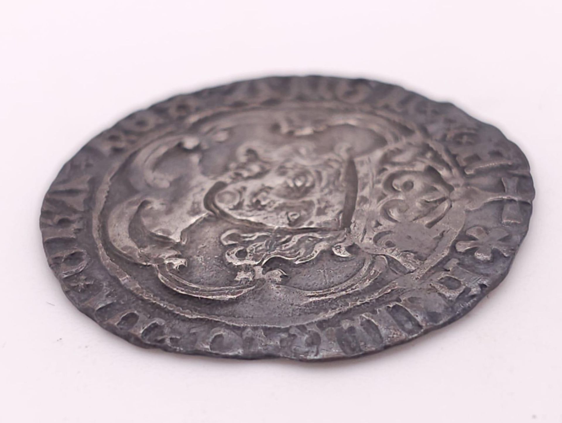 A Henry VII (1485-1603) Silver Groat Hammered Coin. Please see photos for conditions. S2199. - Image 7 of 8
