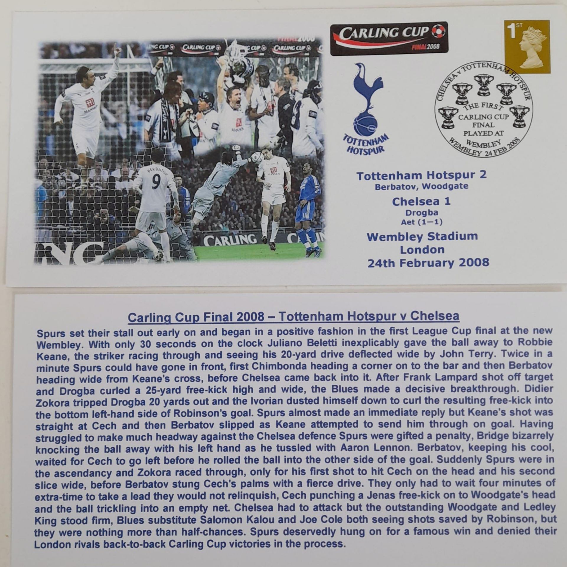 17 First Day Covers from 1967 Onwards Highlighting Major Tottenham Football Events. - Image 5 of 5