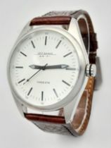 A Men’s Vintage Jeff Banks Quartz Watch. 46mm Including Crown. Full Working Order.