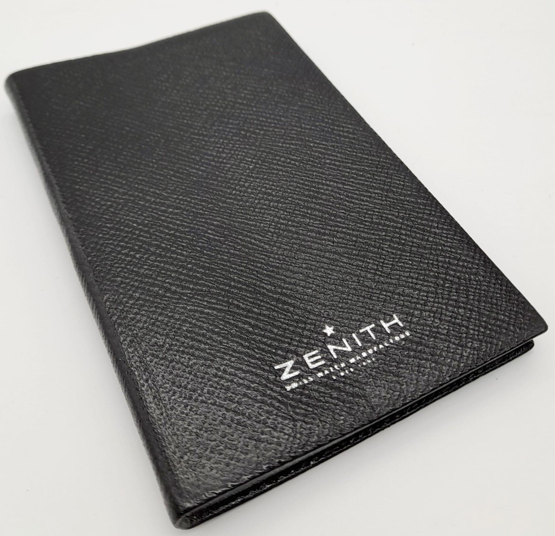 ZENITH WATCH COMPANY LEATHER NOTEBOOK MADE BY SMYTHSON OF BOND STREET LONDON - Image 2 of 4