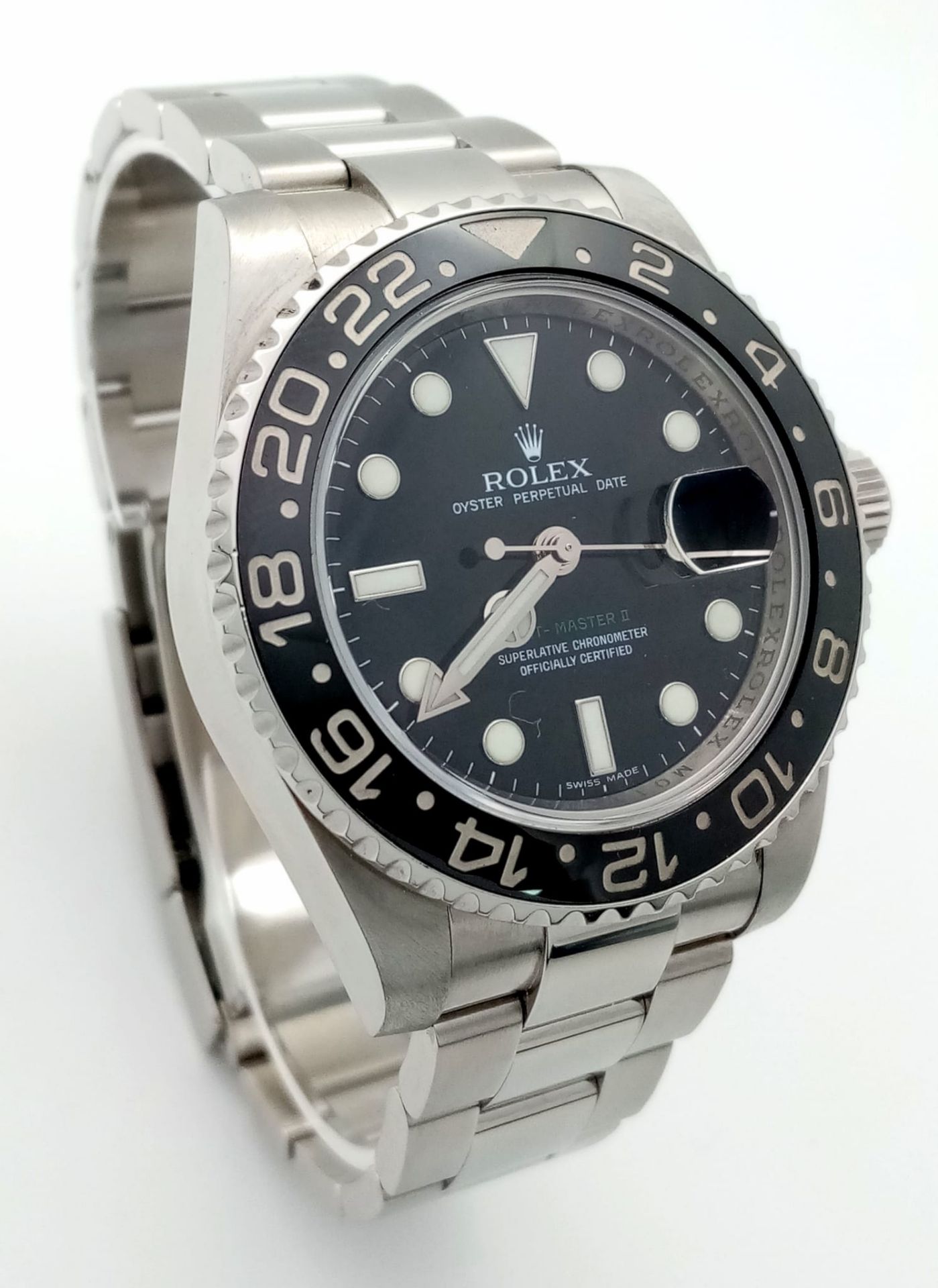 A Rolex GMT-Master II Oyster Perpetual Date Gents Watch. Model - 116710LN. Stainless steel - Bild 2 aus 12