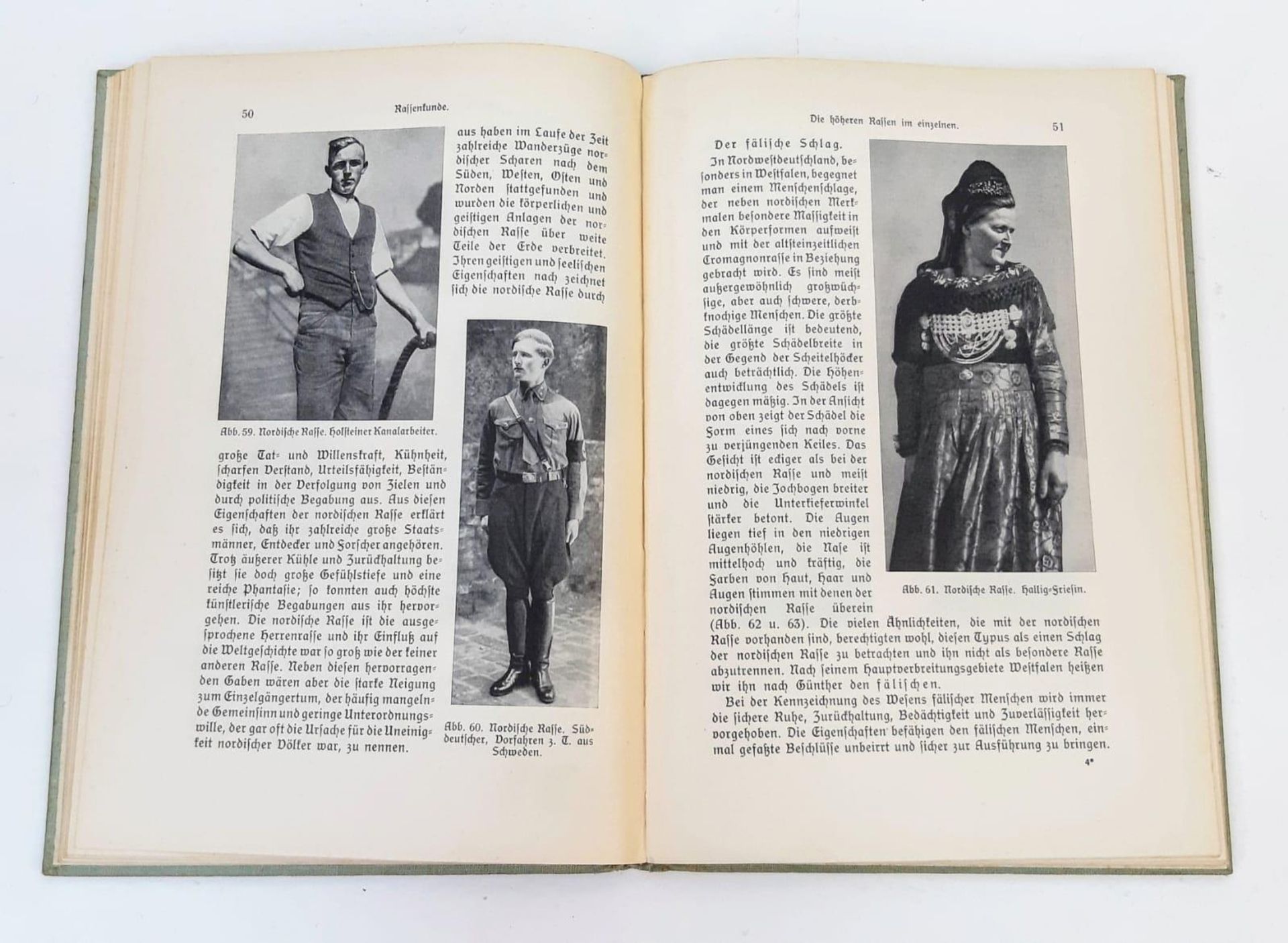 1934 Edition of the German Book Heredity, Racial Science, Racial Care. A Guide for self-study and - Image 4 of 5