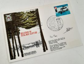 A First Day Cover 1973 - Signed by Stalag Luft III Escapees Ken Rees and D.S. Jackson. Mr Rees was