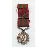 Indian General Service Medal with 2 Clasps, Tibah 1897-98 & Punjab Frontier 1897-98. Named to Pte A.