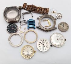 A Potpourri of Better Quality Watch Spares. Please see photos for finer details.