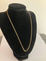 Classic 9 carat GOLD LINK CHAIN NECKLACE. 5.5 grams. 50 cm.