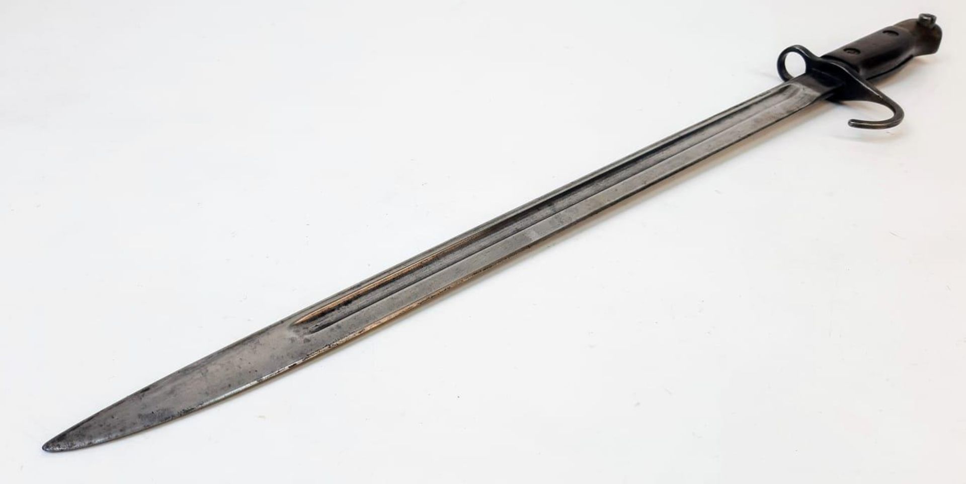 1912 Dated Hooked Quillion Bayonet. Maker: Sanderson. Unit Marked 2.R.H. - Bild 3 aus 11
