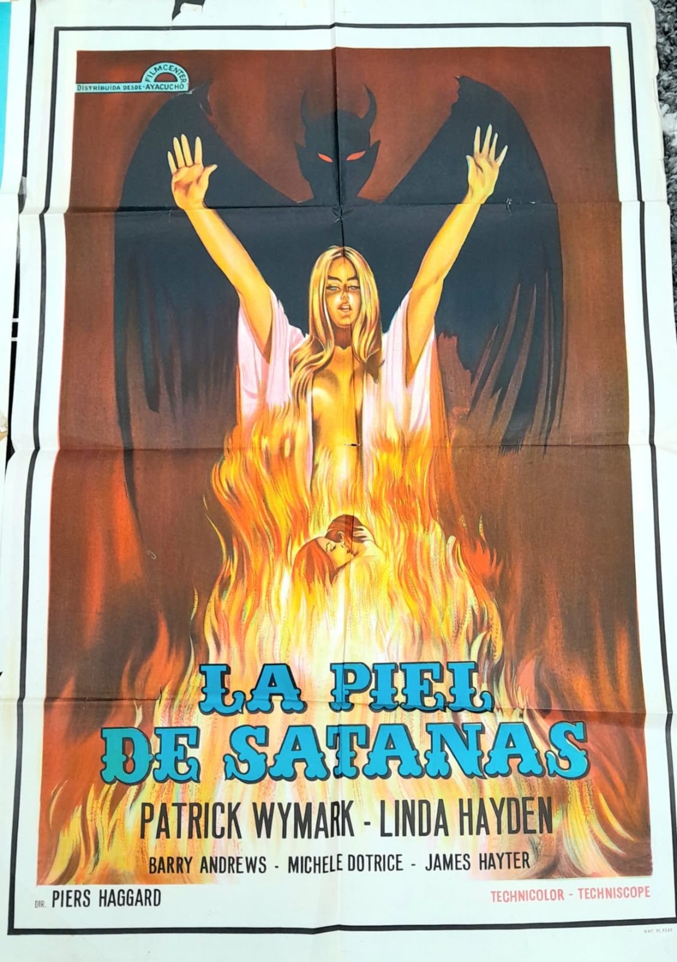 18 Vintage Argentinian Movie Posters - Horror and Thriller Genres. Folded. - Image 6 of 6
