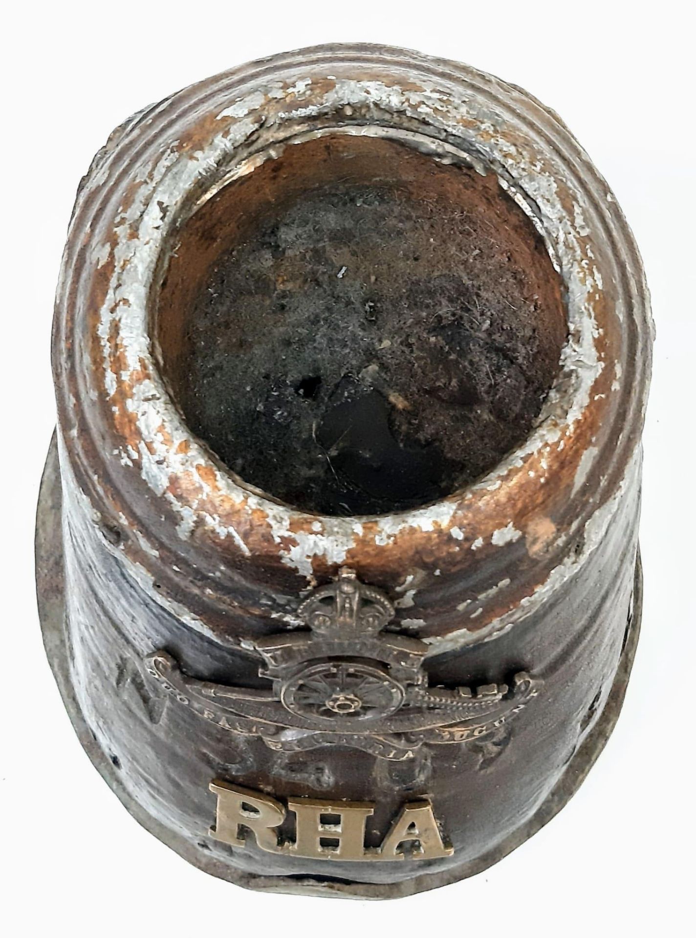 WW1 Trench Art Horse Hoof from a Horse in the Royal Horse Artillery during the First World War. - Image 6 of 6