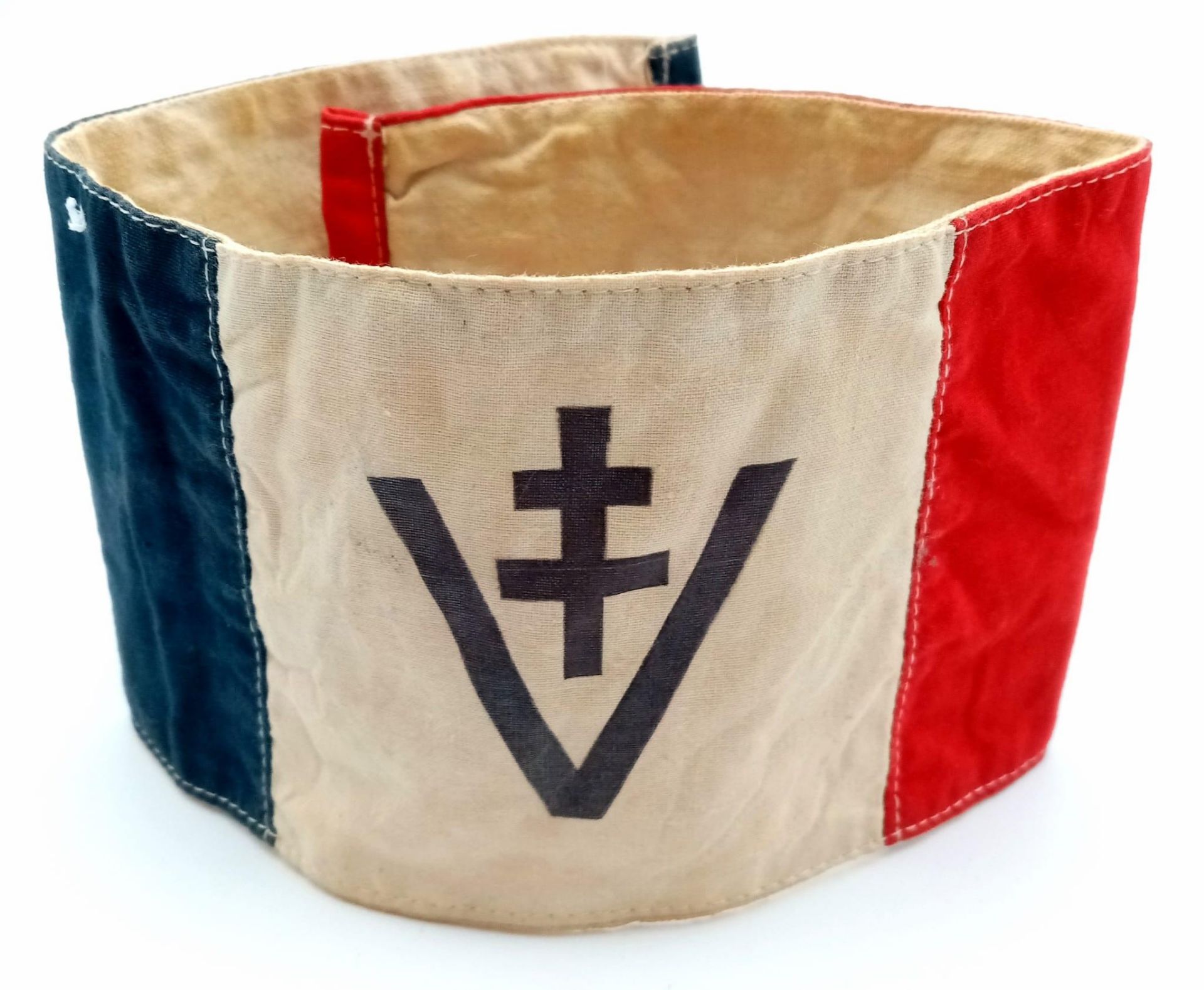 WW2 French Resistance Arm Band.