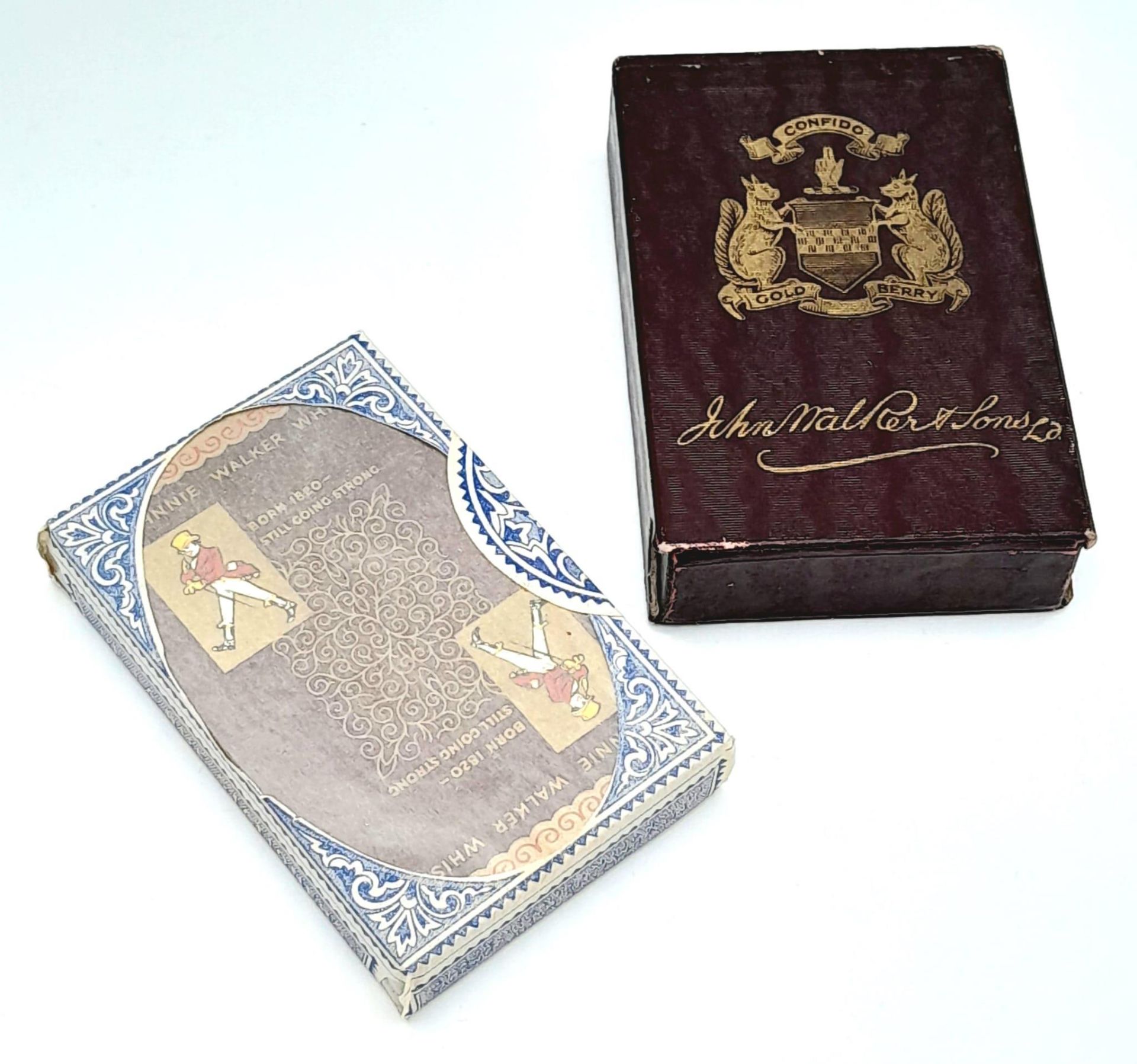 A Pack of Vintage Johnnie Walker Playing Cards - Unopened!