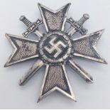 3rd Reich War Merit Cross 1st Class with swords Marked “2” on the pin.