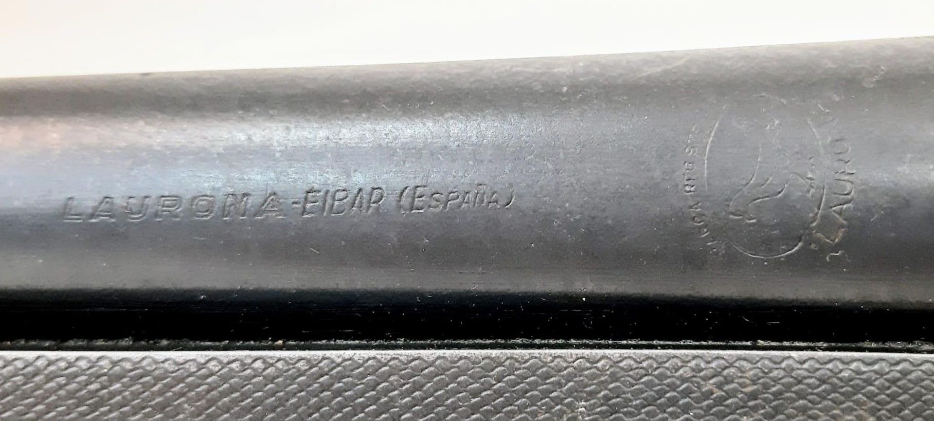 A Vintage Deactivated 12 Gauge Side by Side Sawn-Off Shotgun. This Spanish Laurona made gun has 11.5 - Image 7 of 13