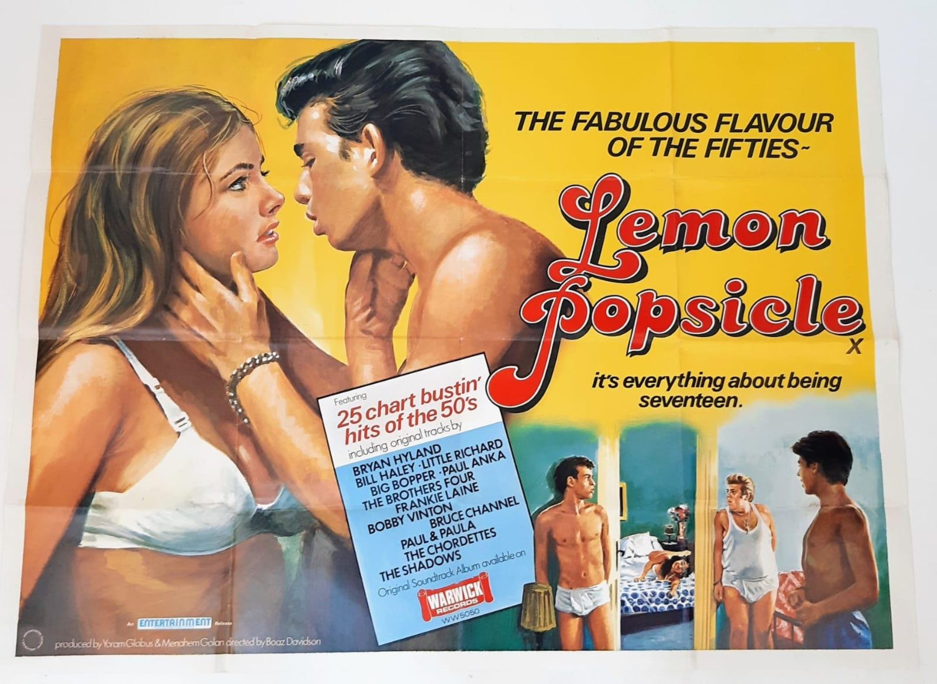 Nine Vintage Quad Movie Posters. Includes: Lemon Popsicle, Making Love (Kate Jackson), The Last - Image 4 of 10