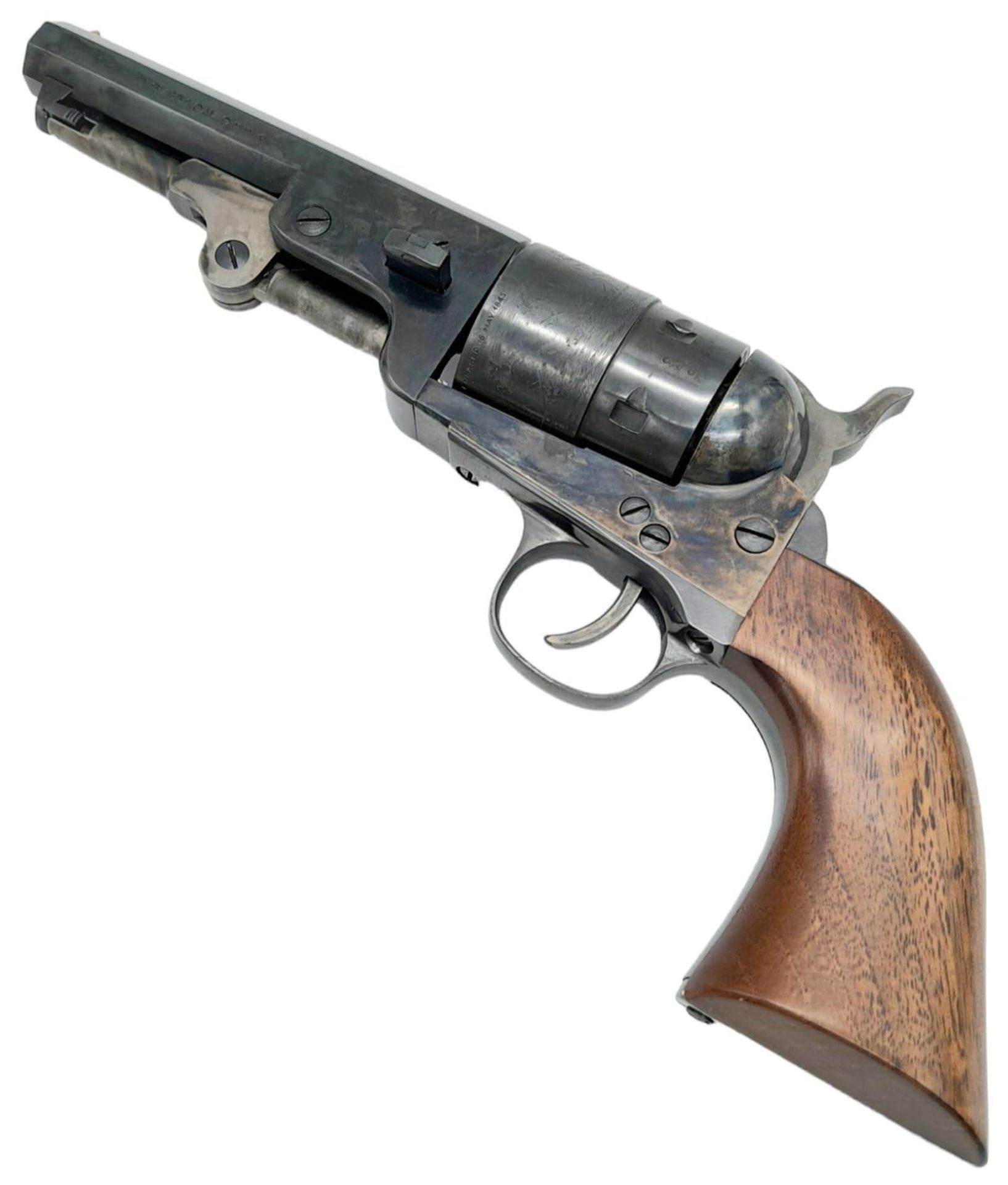 A Deactivated Italian 1851 Sheriffs Model Revolver. This Pietta made pistol has a 5.5mm calibre - Bild 3 aus 15