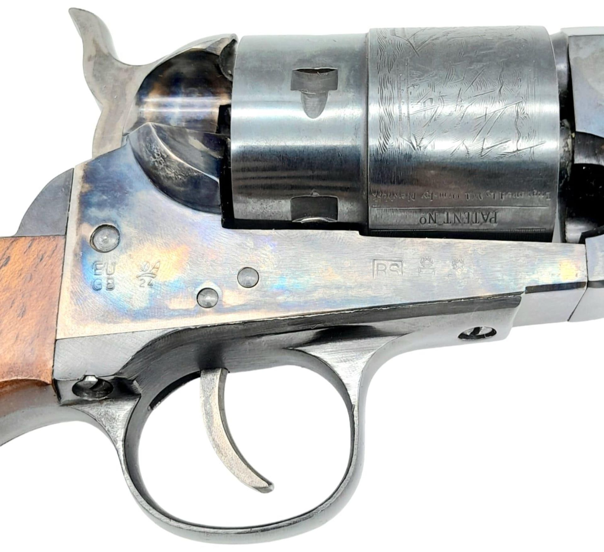 A Deactivated Italian 1851 Sheriffs Model Revolver. This Pietta made pistol has a 5.5mm calibre - Bild 7 aus 15