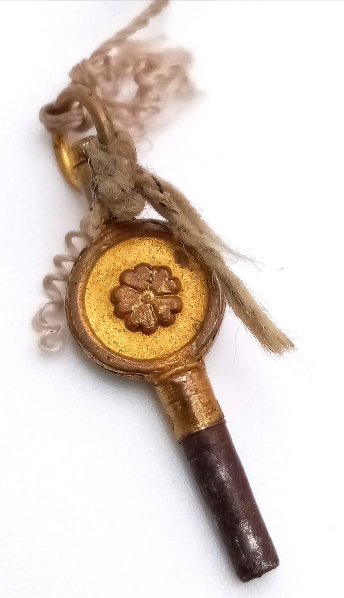 An Antique Sterling Silver H.Stone of Leeds Pocket Watch. Open face with a white dial and sub - Image 6 of 6