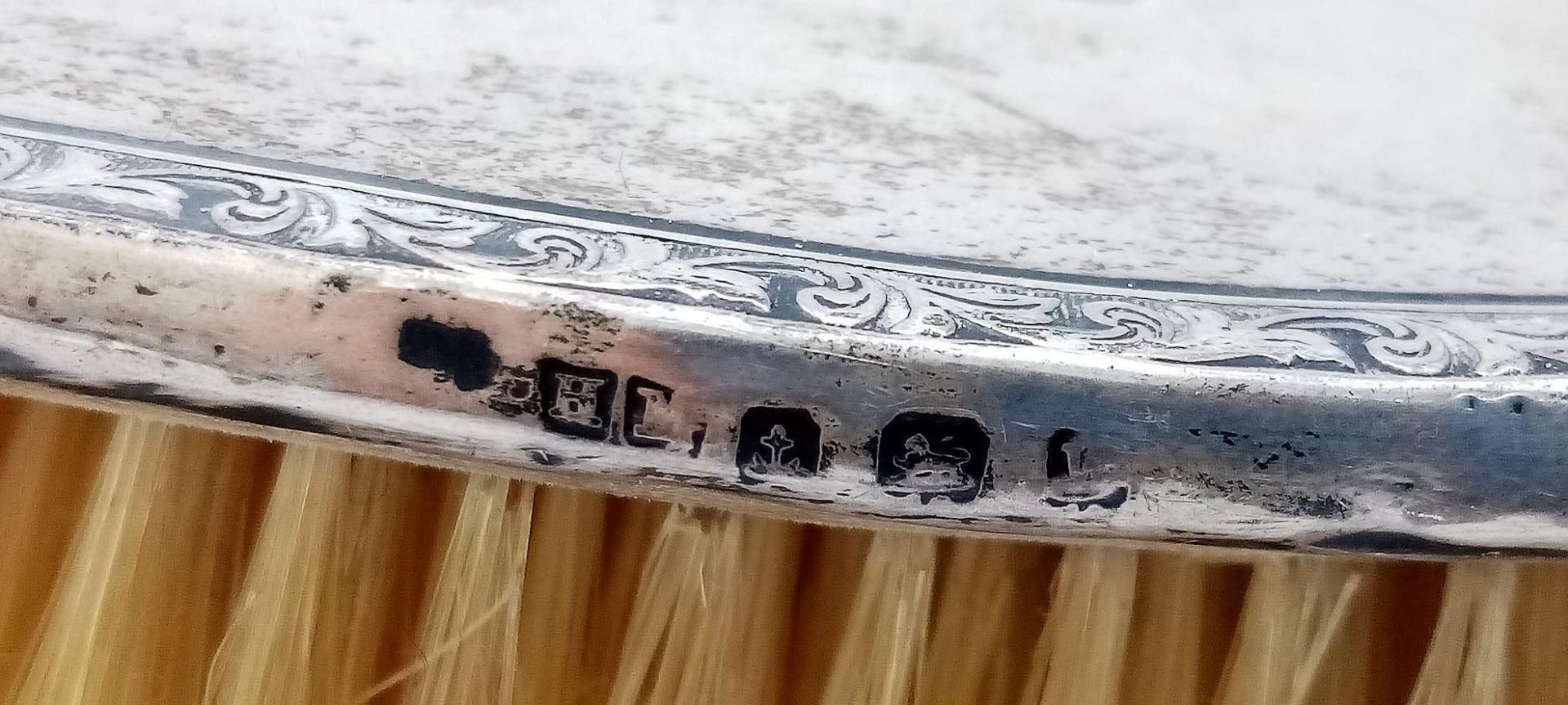 An Antique Sterling Silver Hairbrush. If your name is Nancy its your lucky day. Birmingham - Bild 5 aus 5