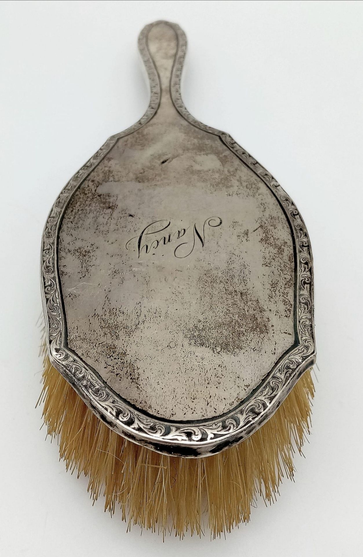 An Antique Sterling Silver Hairbrush. If your name is Nancy its your lucky day. Birmingham - Bild 4 aus 5