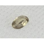 A 0.82ct Yellow Sapphire Madagascan Untreated Gemstone. AIG Certified. Comes in a sealed container.