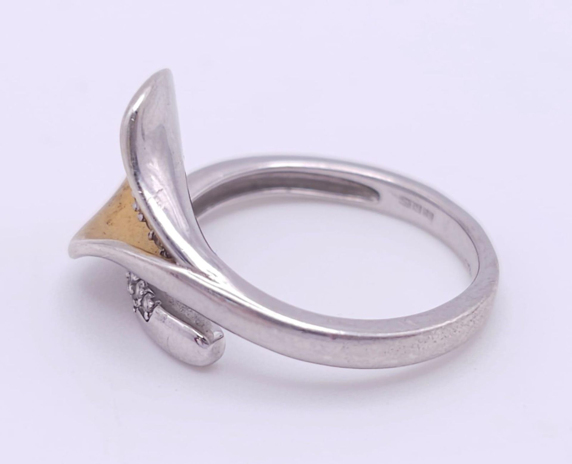 Three Different Style Fancy Sterling Silver Rings - 2 x P, 1 x N. 21.2g total weight. Ref: 016551. - Bild 16 aus 19