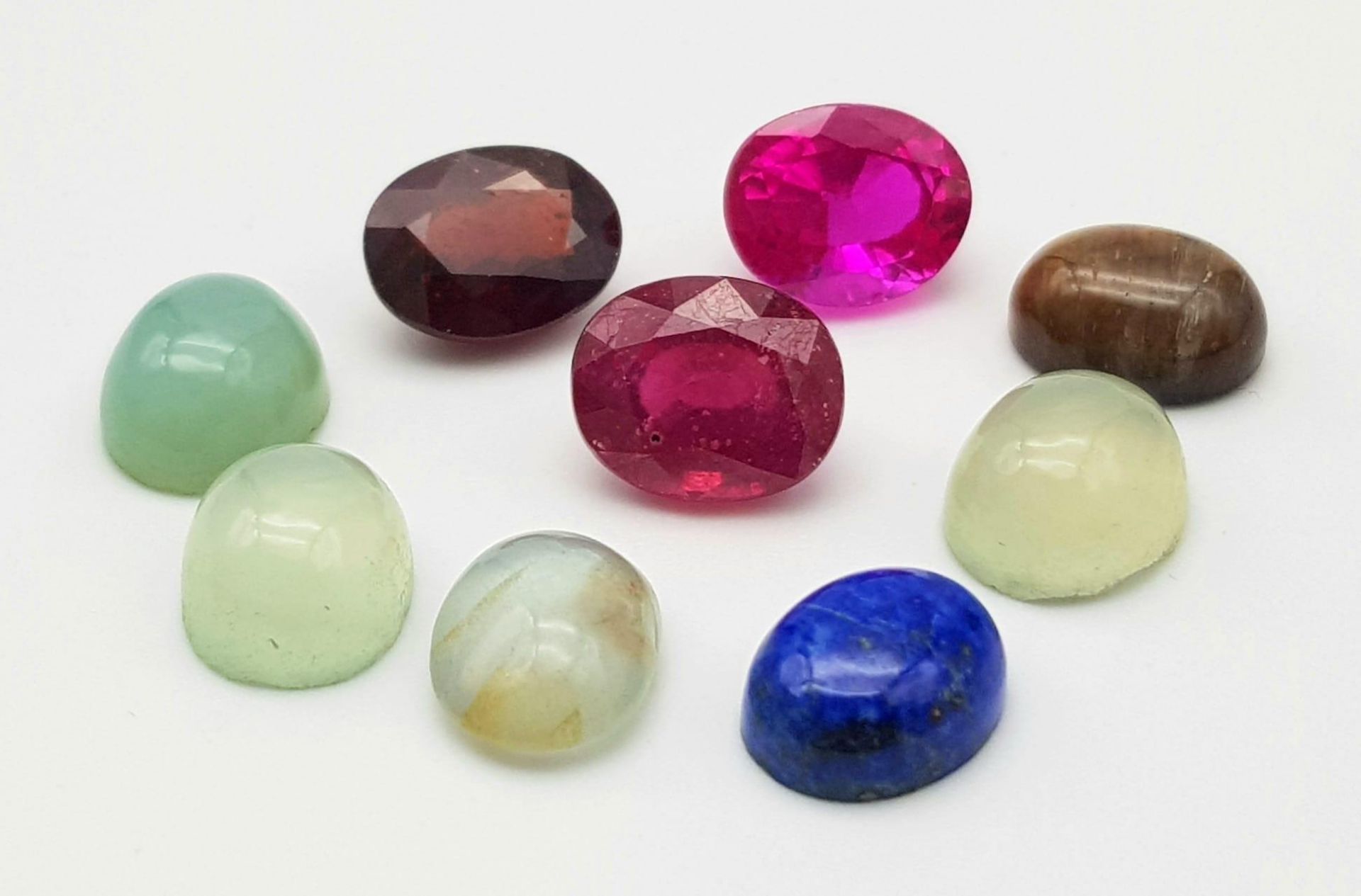 45ctw mixed gemstone lot.