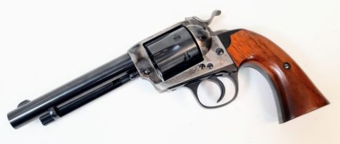 A Deactivated Italian Brocock 1871 Revolving Pistol. 5.6 air cartridge calibre. In good condition