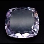 A 15.18ct Faceted Rose Quartz Gemstone - Eye Clean - GFCO Swiss Certified