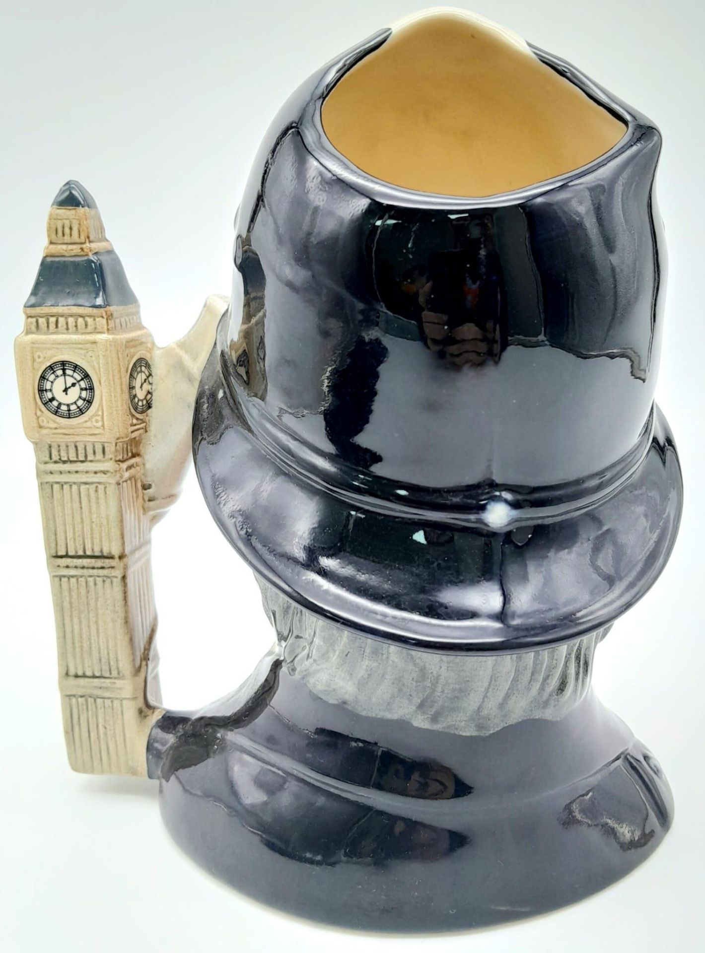 A Royal Doulton Large 'London Bobby' Character Jug/Mug. D6744. 18cm tall. - Image 3 of 5